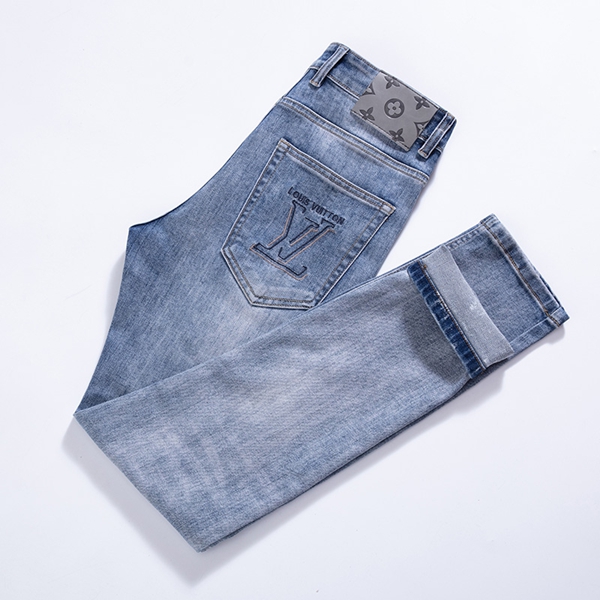 ブランドジーンズ角部分ディテール